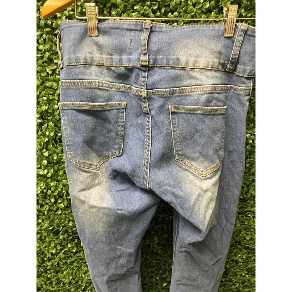 Mid Rise jeans with distressing  Size 11 - Picture 7 of 7